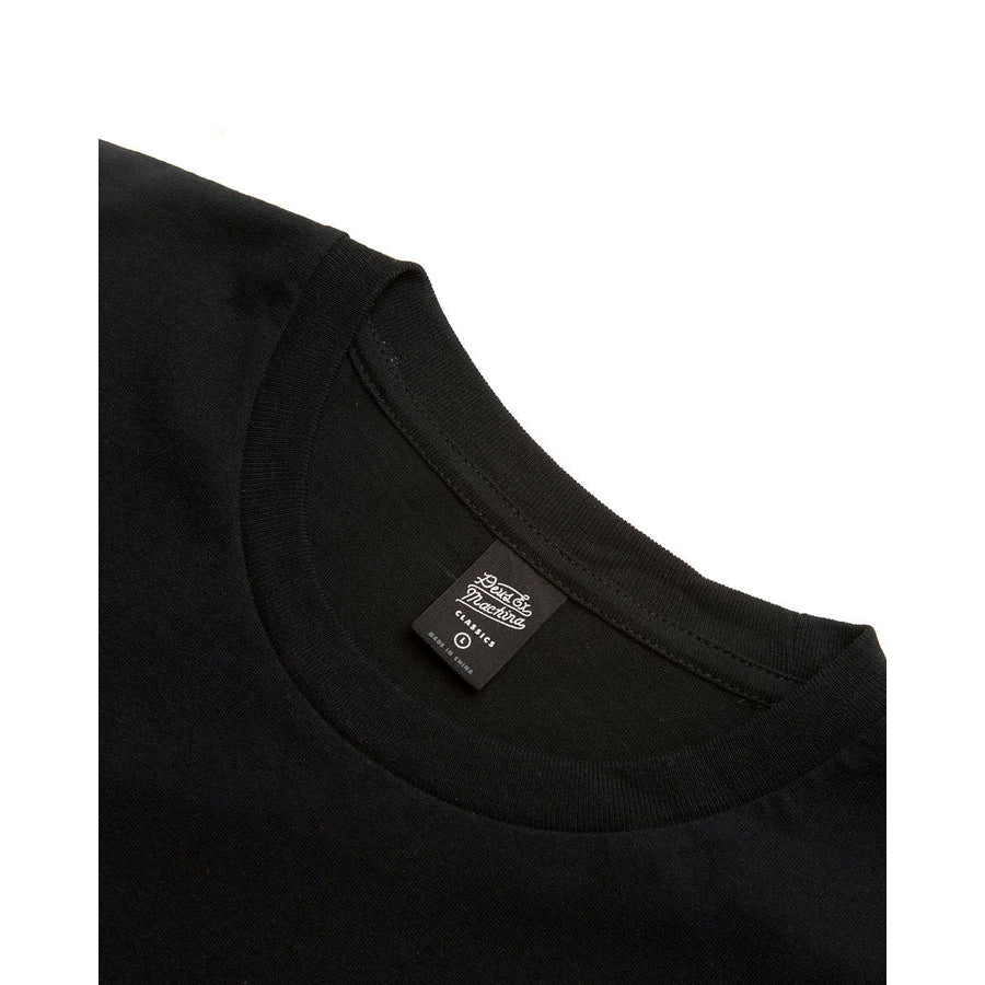DEUS EX MACHINA ( デウスエクスマキナ ) / 半袖 Tシャツ / SHIELD STANDARD TEE - BLACK / DMF201877 / メンズ