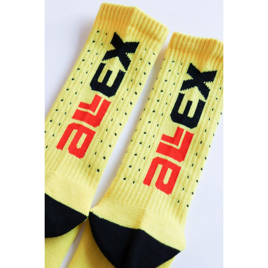 ALEXANDER LEE CHANG(アレキサンダーリーチャン) / 靴下 ソックス / ELECT SOCKS - NEON YELLOW / AC052203 / メンズ