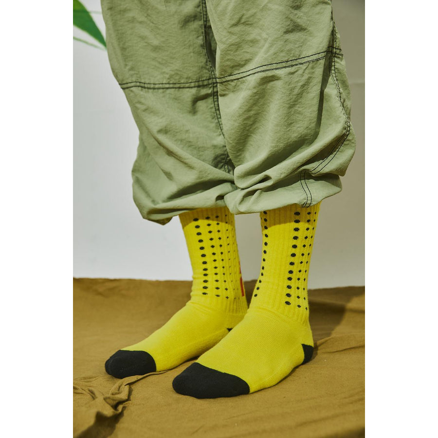 ALEXANDER LEE CHANG(アレキサンダーリーチャン) / 靴下 ソックス / ELECT SOCKS - NEON YELLOW / AC052203 / メンズ