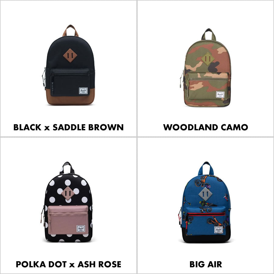 Herschel Supply  ハーシェルサプライ　バックパック キッズ 子供用 / HERITAGE KIDS / 7カラー展開 / 9L