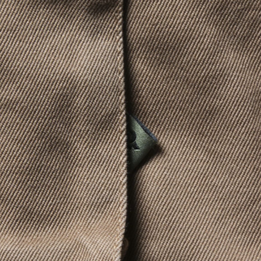 LIBERAIDERS(リベレイダース) / ノーカラ―シャツ ジャケット/ UTILITY L/S SHIRTS - COYOTE / 711032201 / メンズ