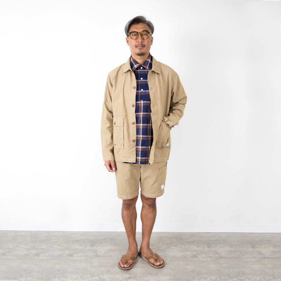 TURN ME ON(ターンミーオン) / 長袖シャツ / ダンガリーシャツJKT - BEIGE / 422-037 / メンズ