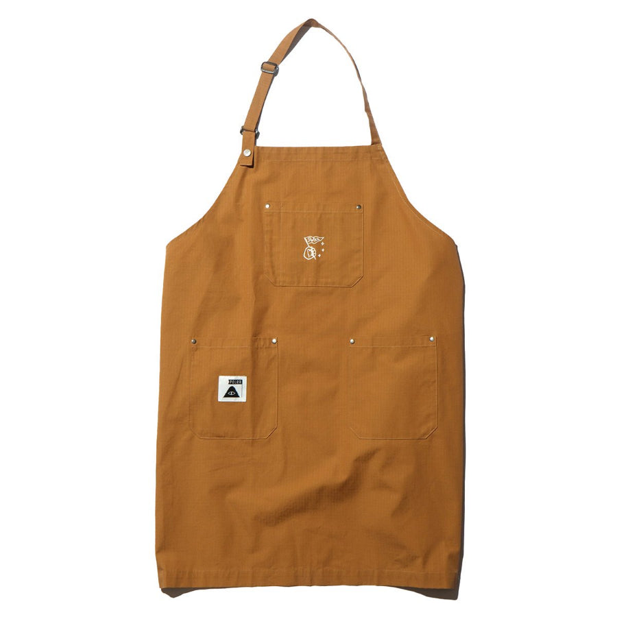 Poler Camping Stuff(ポーラー キャンピング スタッフ) / キャンプ アウトドア エプロン / CT RIP 2WAY BBQ APRON - COYOTE