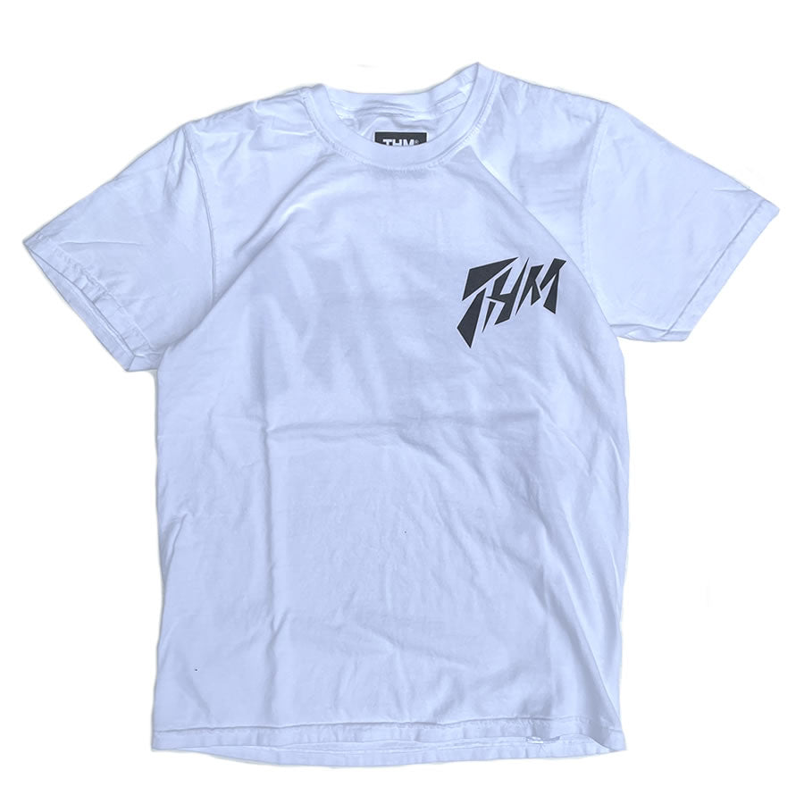THE HARD MAN(ザハードマン) / 半袖Tシャツ  / THM BAGGIES TEE - WHITE / THM-0661 / メンズ WAX