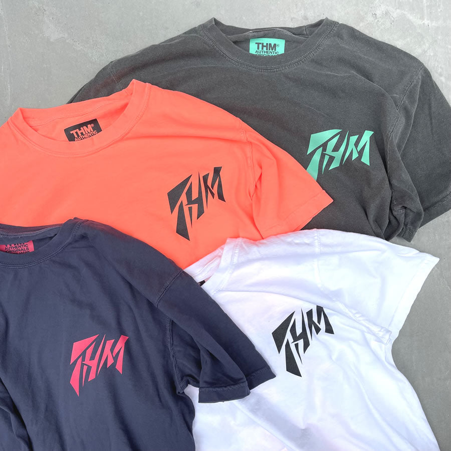 THE HARD MAN(ザハードマン) / 半袖Tシャツ  / THM BAGGIES TEE - WHITE / THM-0661 / メンズ WAX