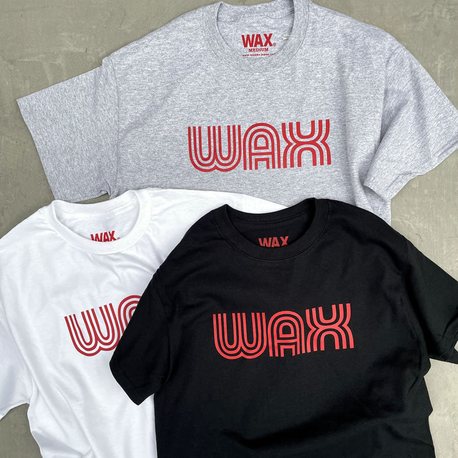WAX(ワックス) / THE HARD MAN(ザハードマン) /半袖Tシャツ / WAX SHORT TEE - BLACK / WX-0226 / メンズ