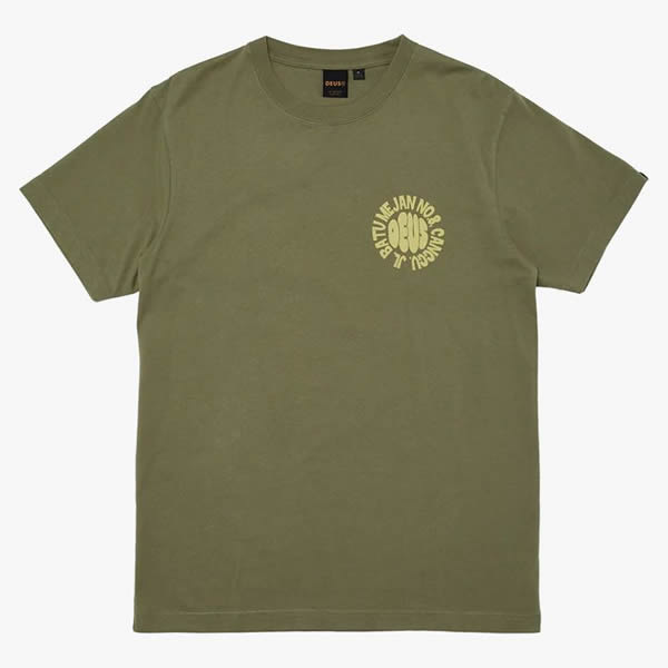 DEUS EX MACHINA ( デウスエクスマキナ ) / 半袖 Tシャツ / CANGGU SURF TEE - CLOVER GREEN / DMP2211570D / メンズ