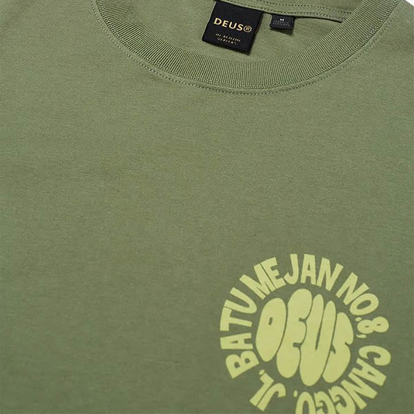 DEUS EX MACHINA ( デウスエクスマキナ ) / 半袖 Tシャツ / CANGGU SURF TEE - CLOVER GREEN / DMP2211570D / メンズ