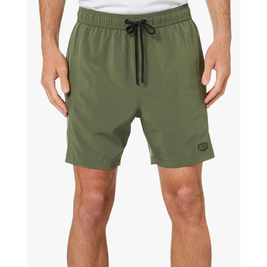 DEUS EX MACHINA (デウス) / 水陸両用 ボードショーツ / SUMMIT BOARDSHORT - CLOVER GREEN / DMP222118 / メンズ