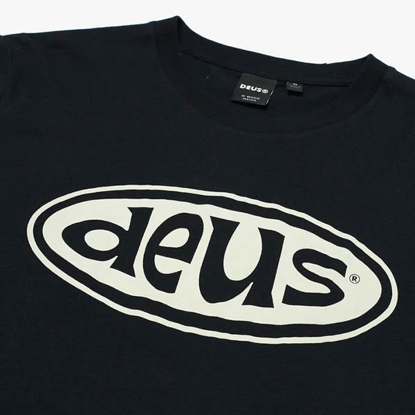 DEUS EX MACHINA ( デウスエクスマキナ ) / 半袖 Tシャツ / SHINER TEE - BLACK / DMP2211533A / メンズ