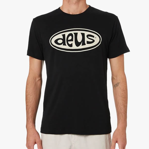 DEUS EX MACHINA ( デウスエクスマキナ ) / 半袖 Tシャツ / SHINER TEE - BLACK / DMP2211533A / メンズ