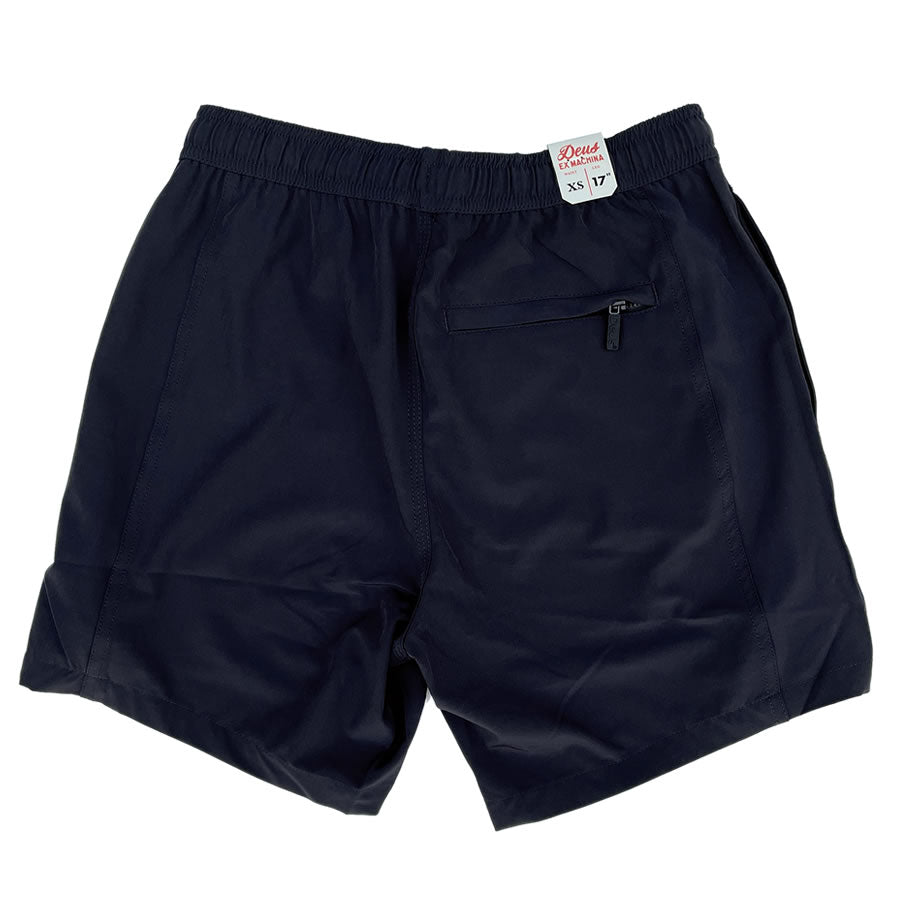 DEUS EX MACHINA (デウス) / 水陸両用 ストレッチボードショーツ / SUMMIT BOARDSHORT - BLACK / DMP222118 / メンズ