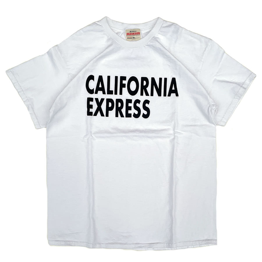 JHANKSON(ジャンクソン) / 半袖 リラックスフィット Tシャツ / CALIFORNIA EX TEE - WHITE / メンズ