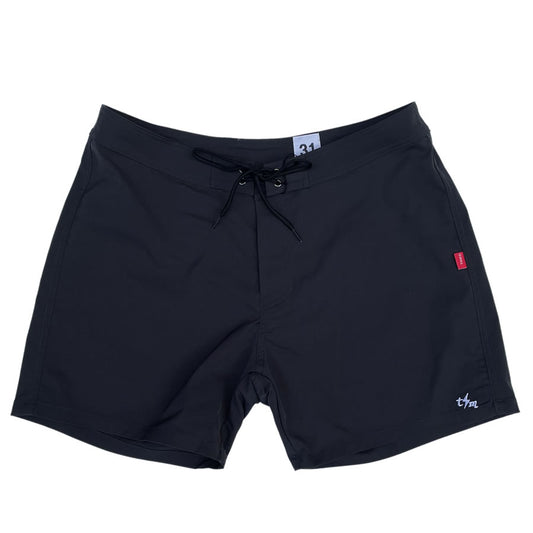 THE HARD MAN(ザハードマン)/ ボードショーツ 海パン / SHORT LENGTH BAGGIES - BLACK / THM-0656 / メンズ WAX
