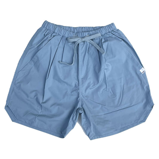 WAX(ワックス) / コットンワイドイージーショーツ  / WIDE EASY SHORTS - BLUE / WX-0204 / メンズ ブルー
