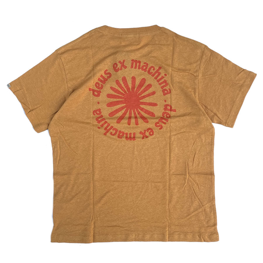 DEUS EX MACHINA ( デウスエクスマキナ ) / 半袖 Tシャツ / TWILIGHT TEE - YAM GOLD / DMP2211551C / メンズ