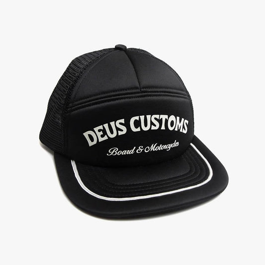 DEUS EX MACHINA ( デウスエクスマキナ ) /メッシュキャップ 帽子 / COUNTRY TRUCKER - BLACK / DMS2071389
