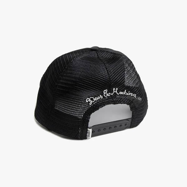 DEUS EX MACHINA ( デウスエクスマキナ ) /メッシュキャップ 帽子 / COUNTRY TRUCKER - BLACK / DMS2071389
