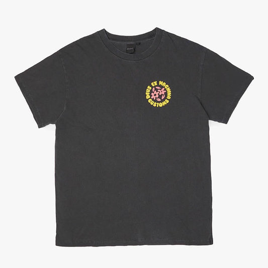 DEUS EX MACHINA ( デウスエクスマキナ ) / 半袖 Tシャツ / CALYPSO TEE - SHADOW BLACK / DMW221205B / メンズ