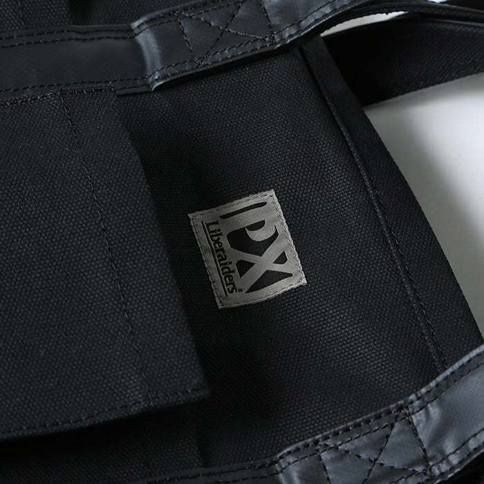 LIBERAIDERS(リベレイダース) / 大型 キャンバストートバッグ / Liberaiders PX VFIELD TOTE BAG - BLACK / 829032201