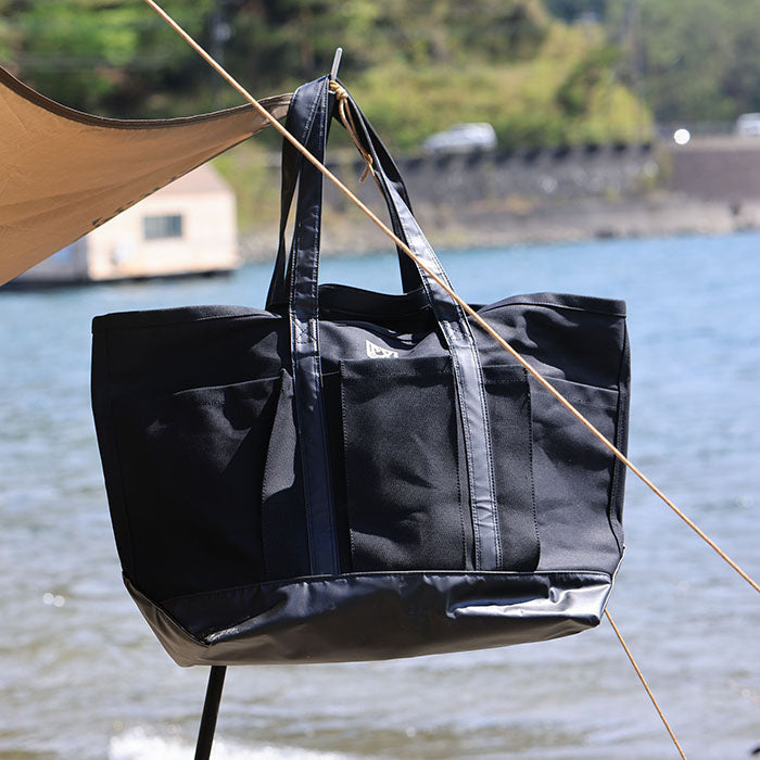 LIBERAIDERS(リベレイダース) / 大型 キャンバストートバッグ / Liberaiders PX VFIELD TOTE BAG - BLACK / 829032201