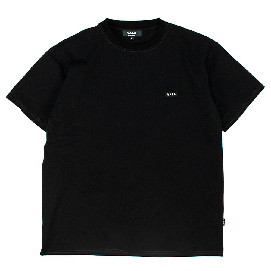 YALP by PLAY DESIGN (ヤルプ) / 半袖Tシャツ / STITCH SS TEE - BLACK / Y22S0STST / メンズ P01