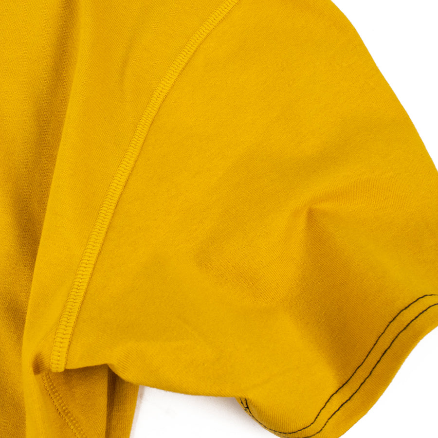 YALP by PLAY DESIGN (ヤルプ) / 半袖Tシャツ / STITCH SS TEE - GOLD / Y22S0STST / メンズ P01