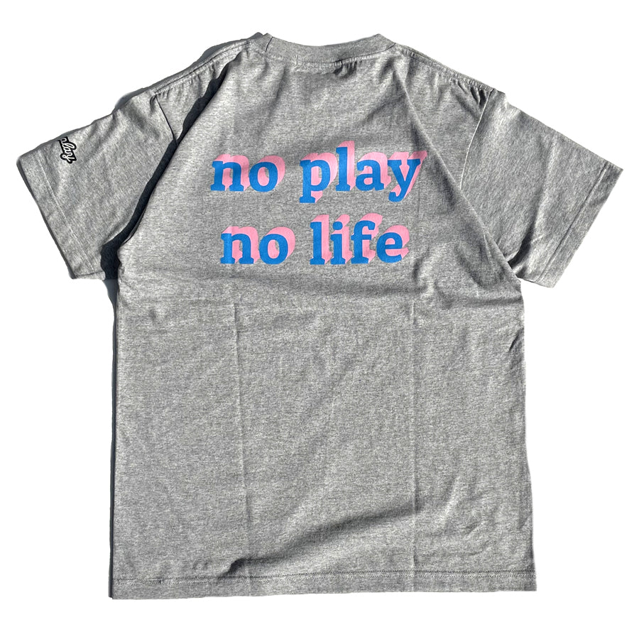 PLAY DESIGN  プレイデザイン / P01 プレイ / 半袖Tシャツ / NPNL PLAY TEE - ASH / 22SS0NNPT / メンズ