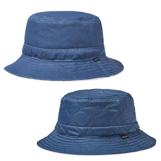 BRIXTON ( ブリクストン ) / リバーシブルバケットハット / ABRAHAM REV BUCKET HAT - INDIE TEAL / 11212-INDTL / 22FW