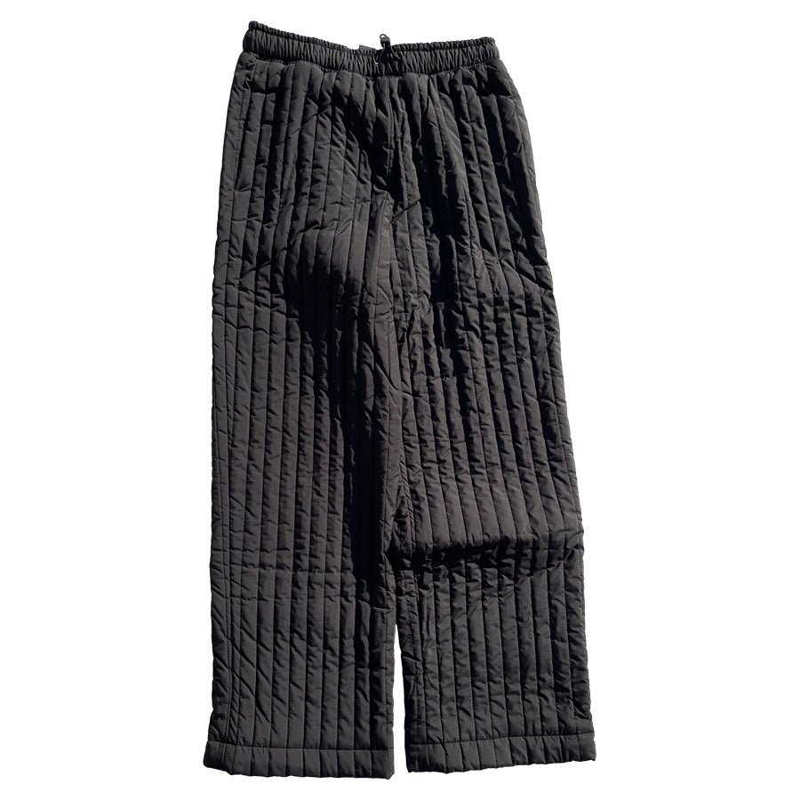 RAINS (レインズ) / キルティングパンツ 中綿パンツ / LINER PANTS WIDE - BLACK / 55224-1-01828 01