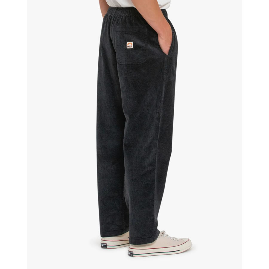 DEUS EX MACHINA (デウス) / コーデュロイ イージーパンツ / INFINITY BEACH PANT - ANTHRACITE / DMF224481