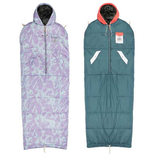 POLeR OUTDOOR STUFF (ポーラー)  歩ける！手が出る！寝袋 シュラフ フリースインナー / SHAGGY NAPSACK - 2カラー