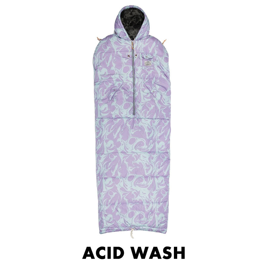 POLeR OUTDOOR STUFF (ポーラー)  歩ける！手が出る！寝袋 シュラフ フリースインナー / SHAGGY NAPSACK - 2カラー