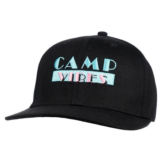 POLeR OUTDOOR STUFF(ポーラーアウトドアスタッフ) / スナップバックキャップ / POLeR VIBES HAT - BLACK