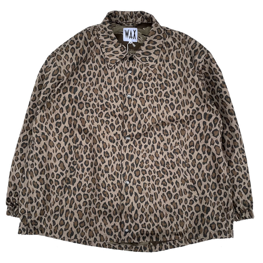 WAX(ワックス)  / コーチジャケット ヒョウ柄 / BALLOON COACH JACKET - LEOPARD / WX-0236 / メンズ THM