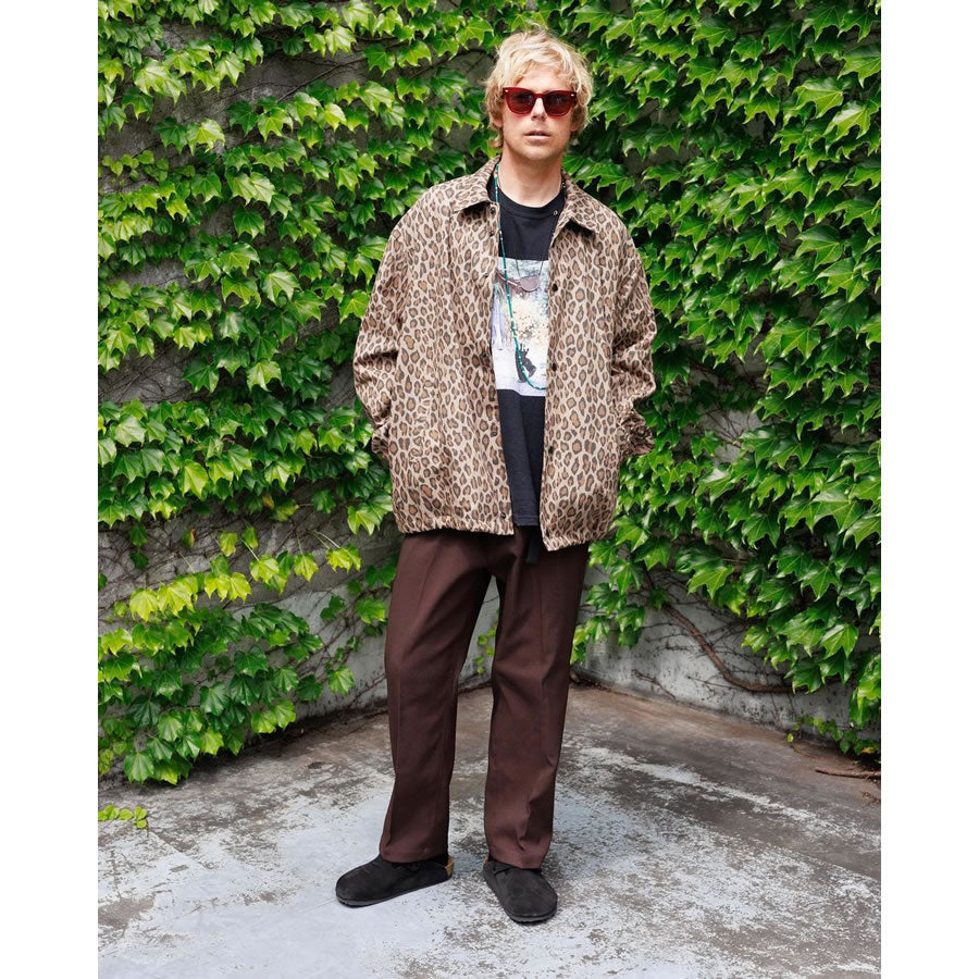 WAX(ワックス)  / コーチジャケット ヒョウ柄 / BALLOON COACH JACKET - LEOPARD / WX-0236 / メンズ THM