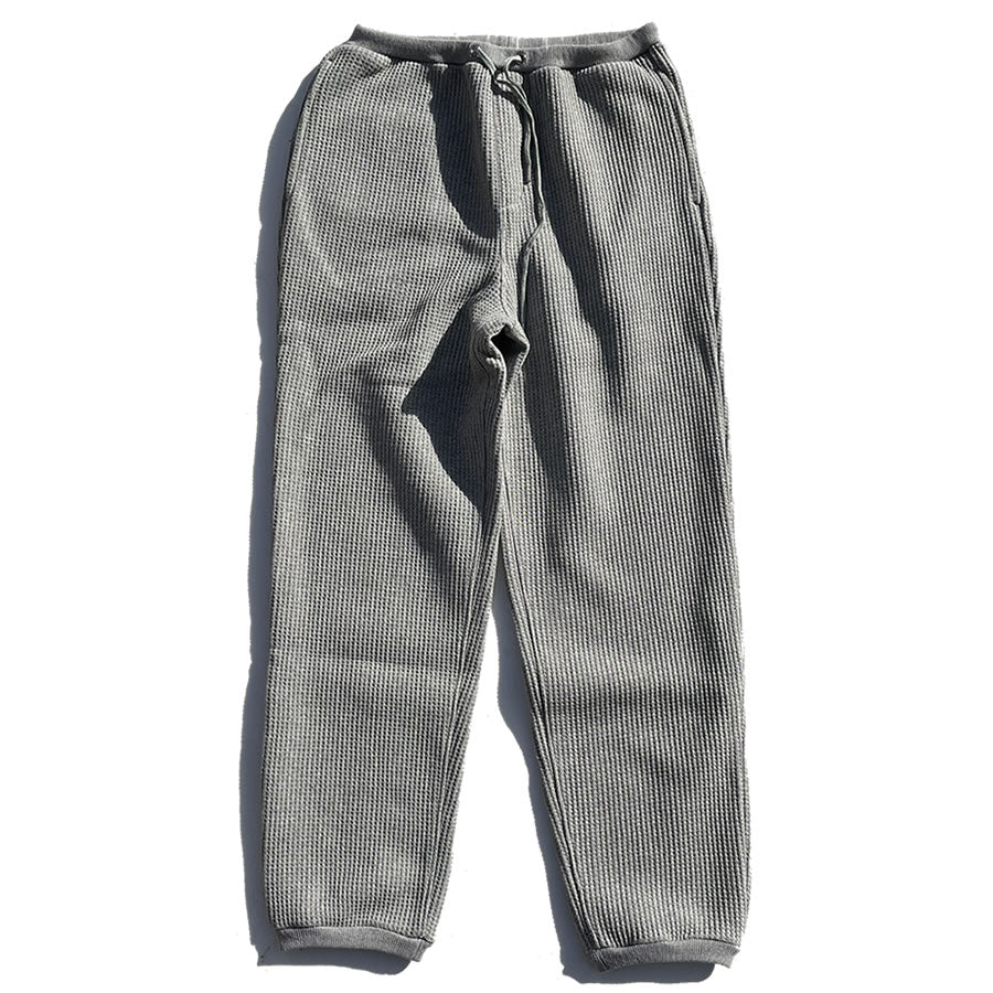 NASNGWAM (ナスングワム) / 厚手裏起毛 サーマルイージーパンツ / SUNNY EASY PANTS - GRAY  / P0433307