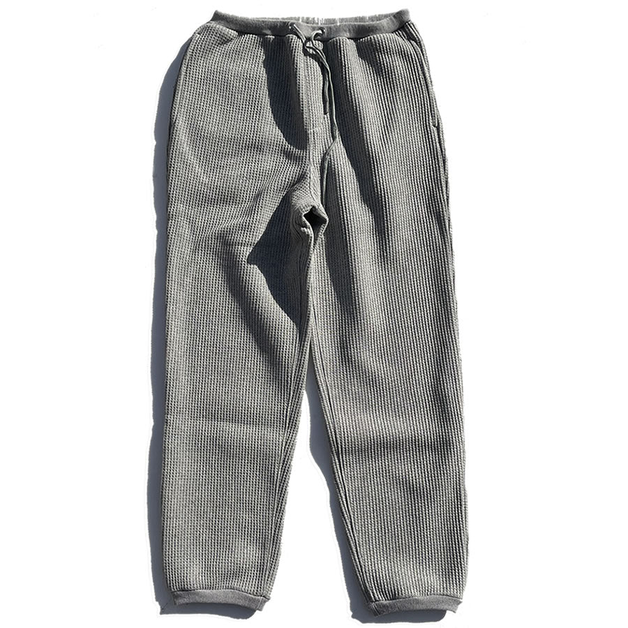 NASNGWAM (ナスングワム) / 厚手裏起毛 サーマルイージーパンツ / SUNNY EASY PANTS - GRAY  / P0433307