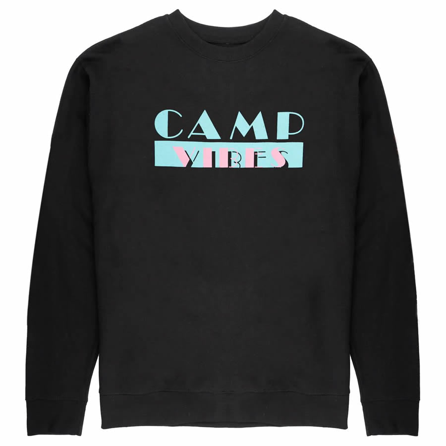 POLeR OUTDOOR STUFF (ポーラー) / 裏起毛スウェット クルーネック トレーナー / PL VICES CREW - BLACK