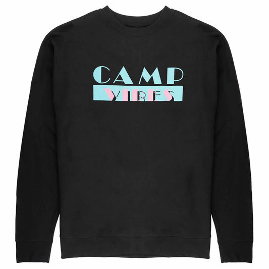 POLeR OUTDOOR STUFF (ポーラー) / 裏起毛スウェット クルーネック トレーナー / PL VICES CREW - BLACK