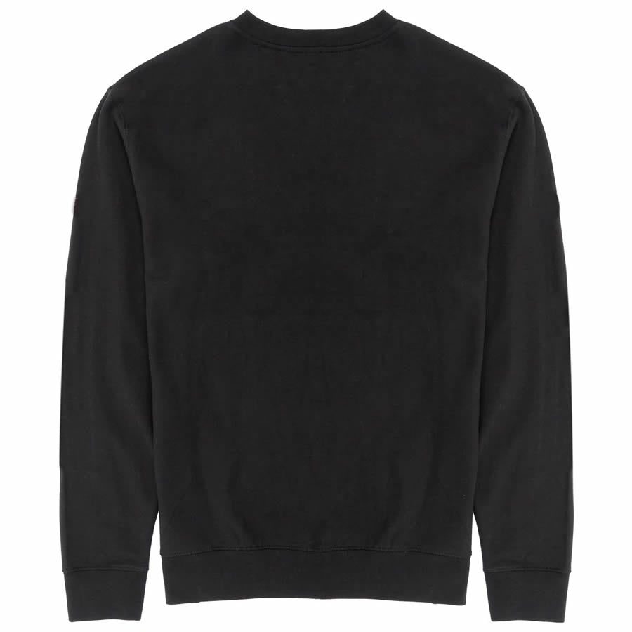 POLeR OUTDOOR STUFF (ポーラー) / 裏起毛スウェット クルーネック トレーナー / PL VICES CREW - BLACK
