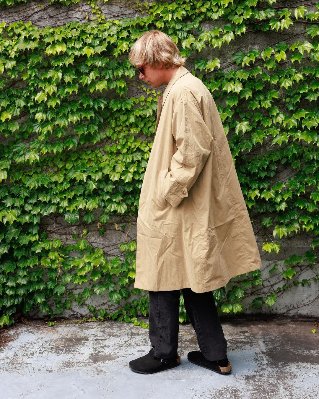WAX(ワックス)  / ステンカラーコート / BALMACAAN COAT - BEIGE / WX-0235 / メンズ THM