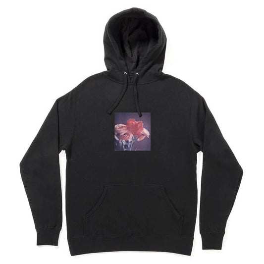 THE QUIET LIFE ザクワイエットライフ / プルオーバーパーカー / MARSALIS FLOWERS HOOD - BLACK / 22FAD1-1124
