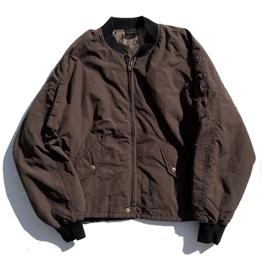 AXESQUIN.MODIFIED アクシーズクイン / フライトジャケット / INSULATED RCAF JACKET - DARK CHOCOLATE/ 321036