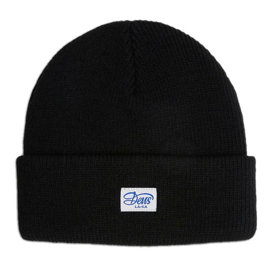 DEUS EX MACHINA ( デウスエクスマキナ ) / ビーニー ニットキャップ / KARL BEANIE - BLACK / DMW227156