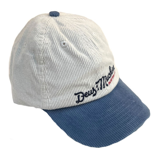 DEUS EX MACHINA (デウス) / ベースボールキャップ 帽子 / INSIGNIA DAD CAP - WHITE x NAVY / DMW227183 / メンズ