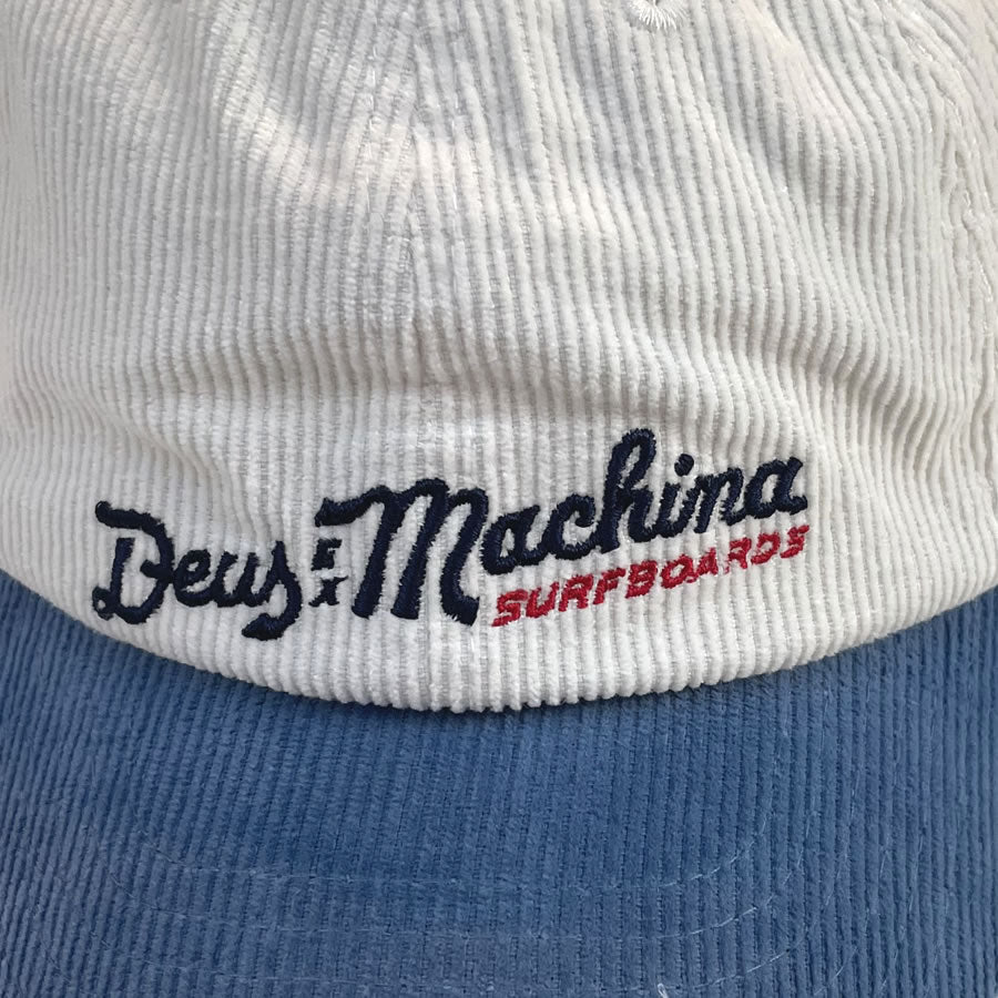 DEUS EX MACHINA (デウス) / ベースボールキャップ 帽子 / INSIGNIA DAD CAP - WHITE x NAVY / DMW227183 / メンズ