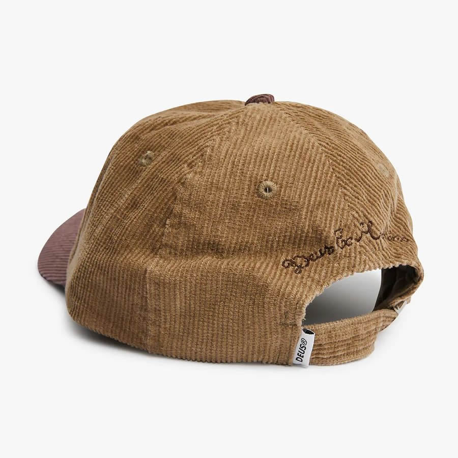 DEUS EX MACHINA (デウス) / ベースボールキャップ 帽子 / INSIGNIA DAD CAP - TAN x BROWN / DMW227183 / メンズ
