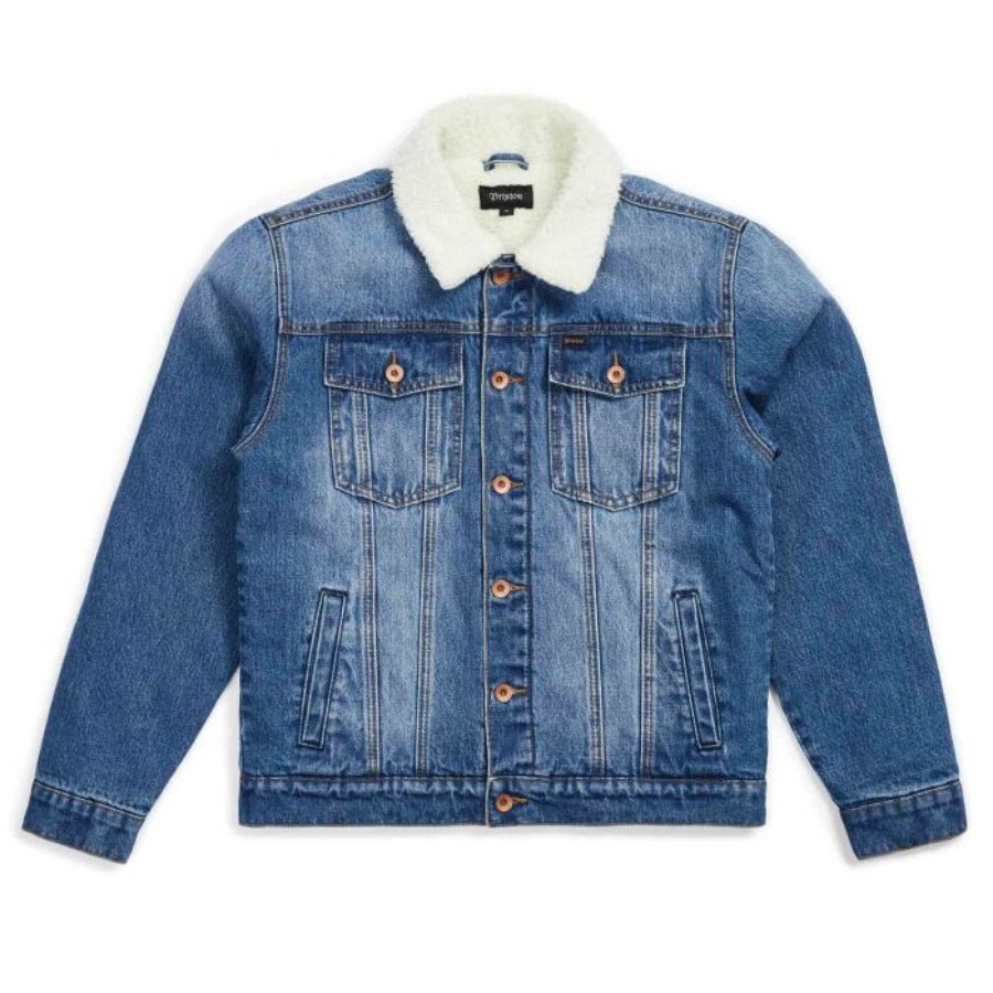 BRIXTON (ブリクストン) / デニムボアフリースジャケット / CABLE SHERPA DENIM JACKET - WORN INDIGO / 03218 / メンズ