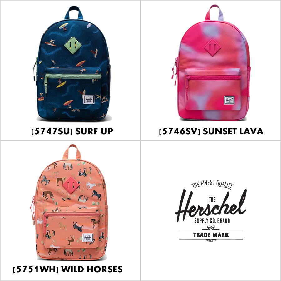 Herschel Supply ハーシェルサプライ リュックサック ユース キッズ / HERITAGE YOUTH - 11カラー展開 / 16L / 10312